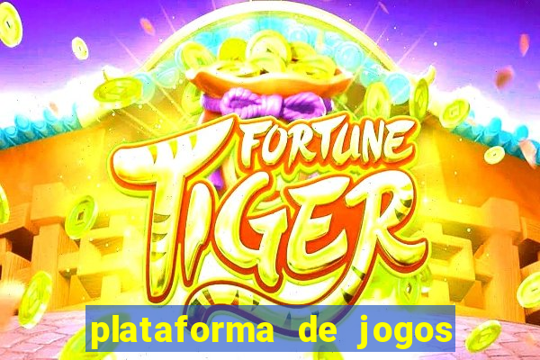 plataforma de jogos nova hoje