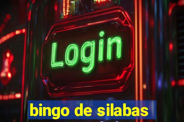 bingo de silabas