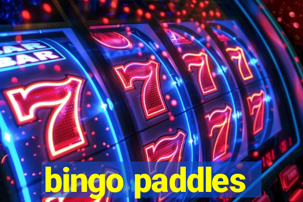 bingo paddles