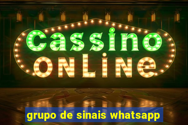 grupo de sinais whatsapp