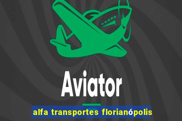 alfa transportes florianópolis