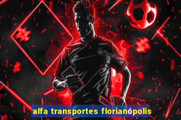 alfa transportes florianópolis