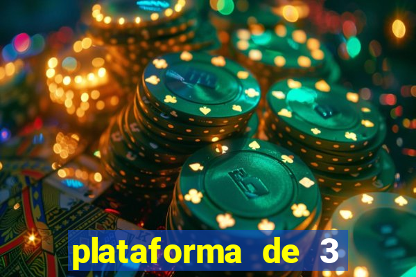 plataforma de 3 reais slots