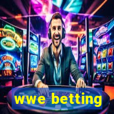 wwe betting