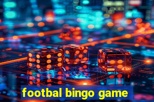 footbal bingo game