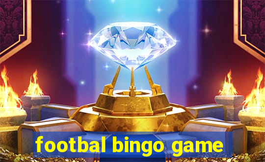 footbal bingo game