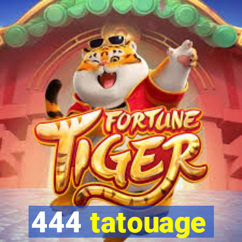 444 tatouage