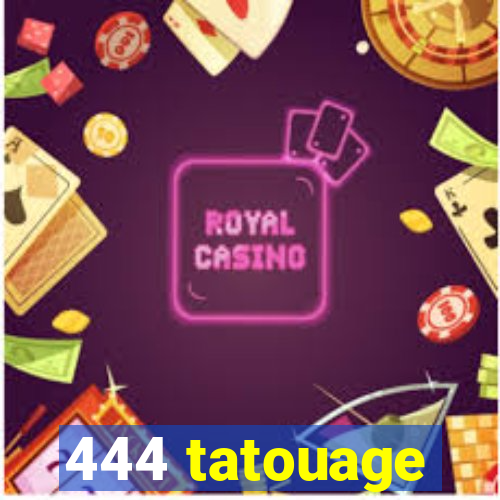 444 tatouage