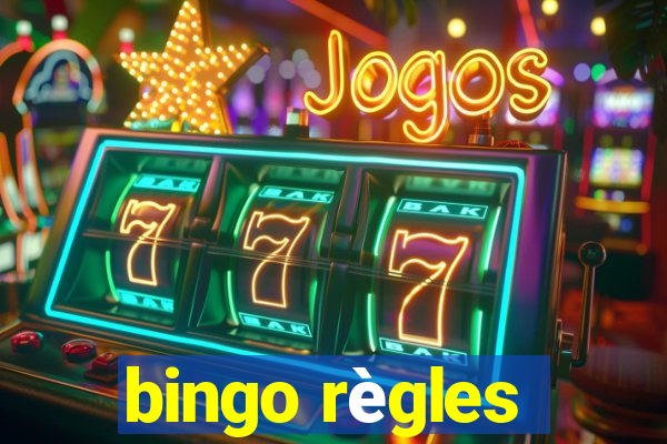 bingo règles