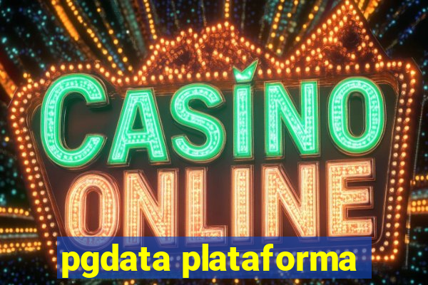 pgdata plataforma