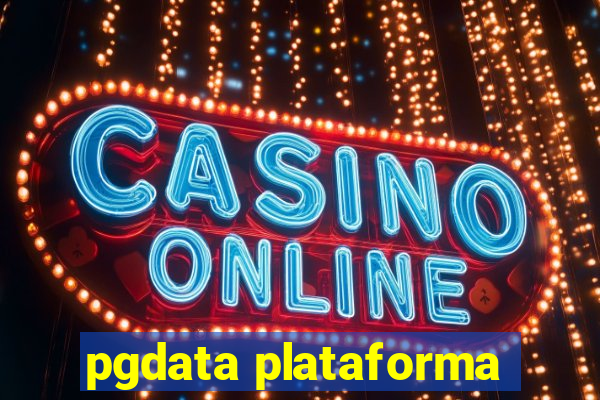 pgdata plataforma