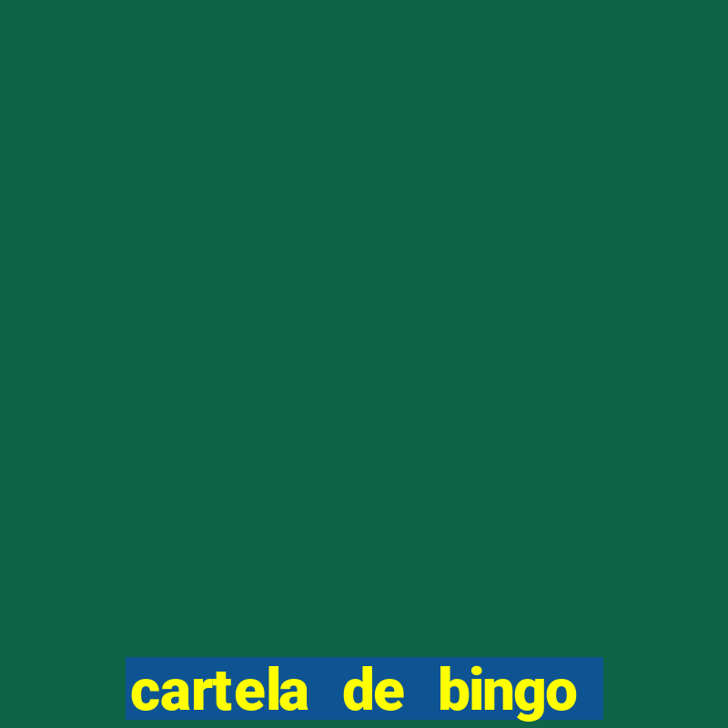 cartela de bingo ate 75