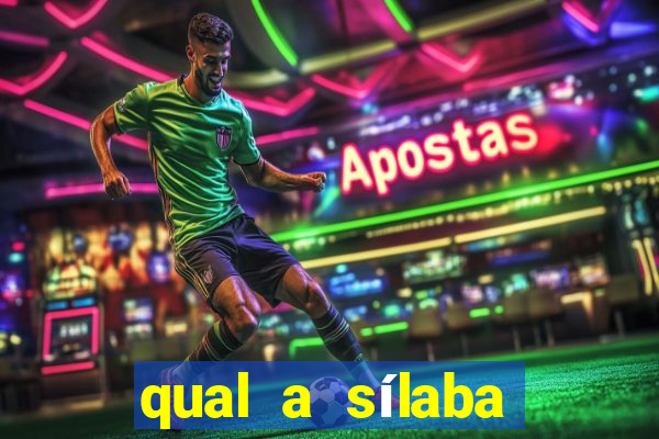 qual a sílaba t?nica de futebol