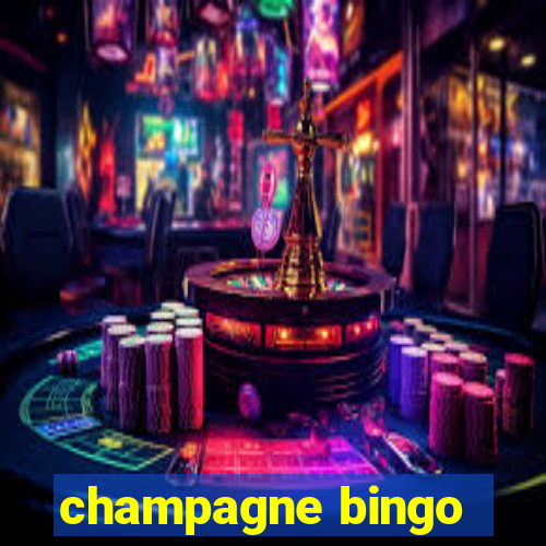 champagne bingo