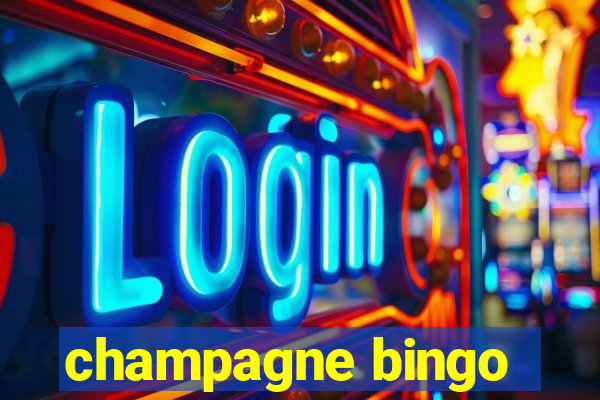 champagne bingo