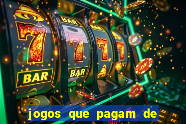 jogos que pagam de verdade sem dep贸sito