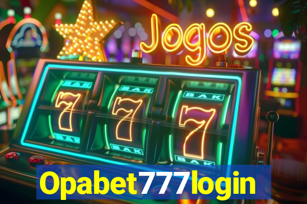 Opabet777login