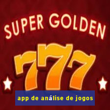 app de análise de jogos