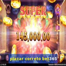 placar correto bet365