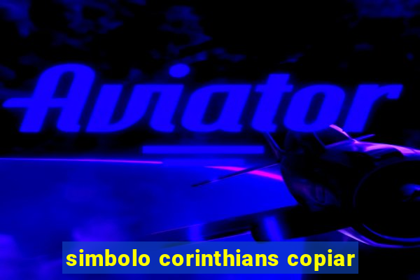 simbolo corinthians copiar