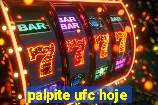 palpite ufc hoje