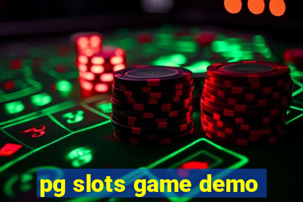 pg slots game demo