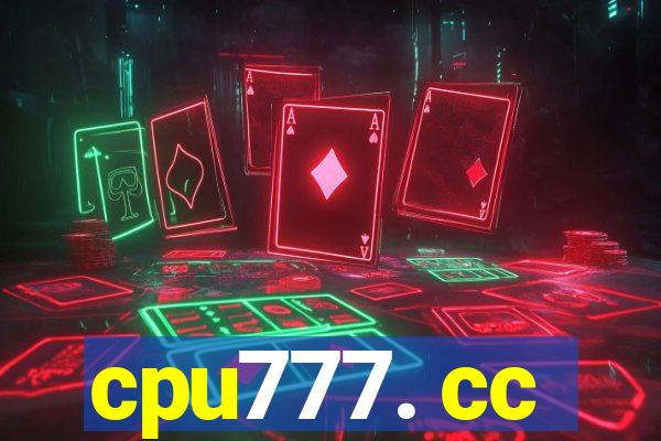 cpu777. cc