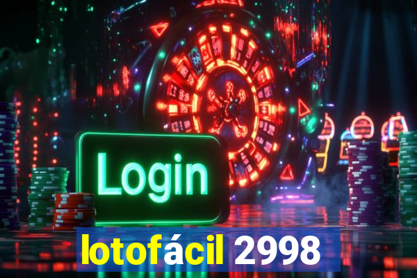 lotofácil 2998