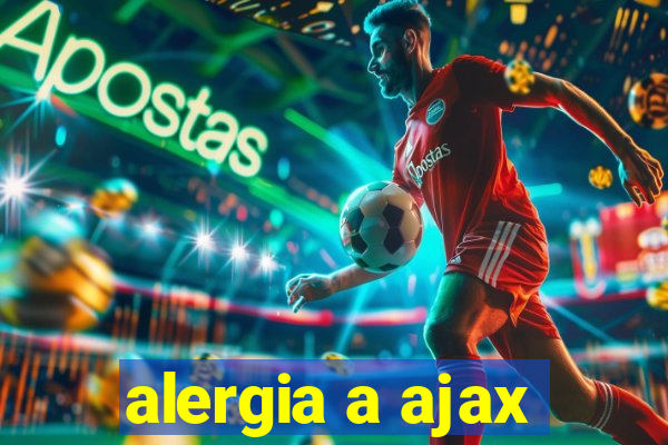 alergia a ajax