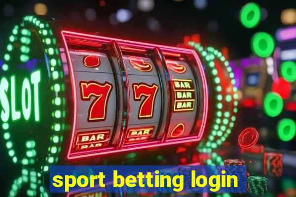 sport betting login