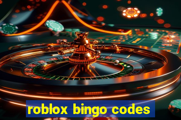 roblox bingo codes