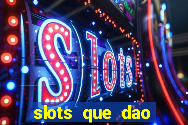 slots que dao bonus no cadastro sem deposito