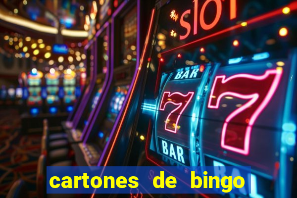 cartones de bingo para imprimir