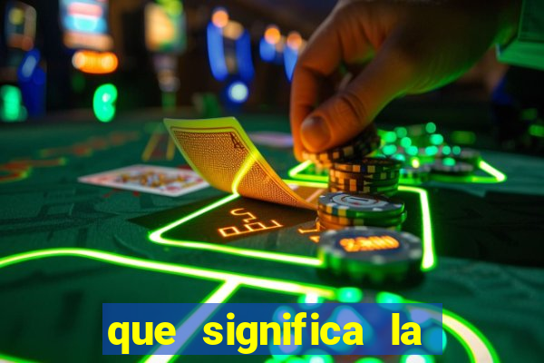 que significa la palabra bingo