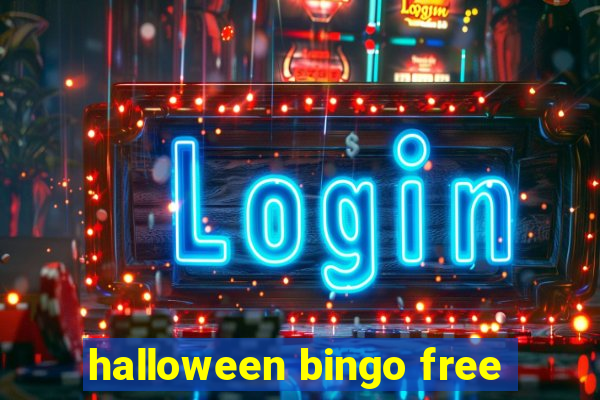 halloween bingo free