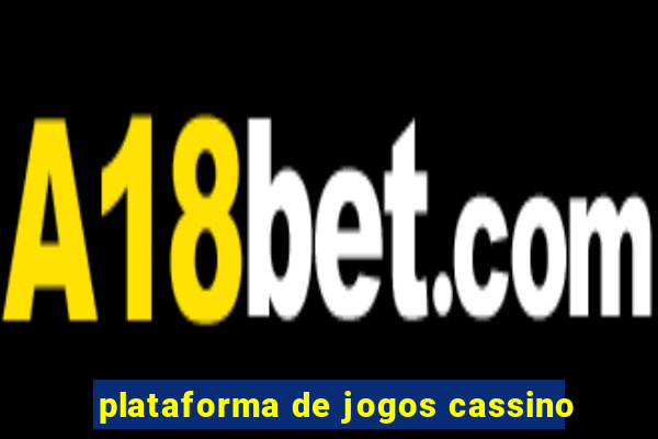 plataforma de jogos cassino