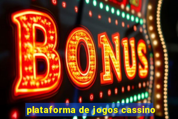 plataforma de jogos cassino