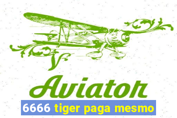 6666 tiger paga mesmo