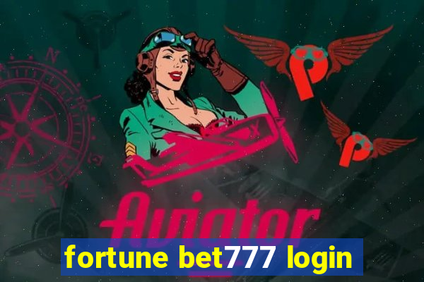 fortune bet777 login