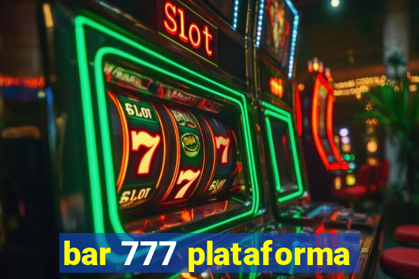 bar 777 plataforma