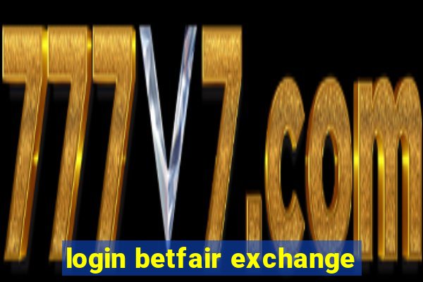 login betfair exchange