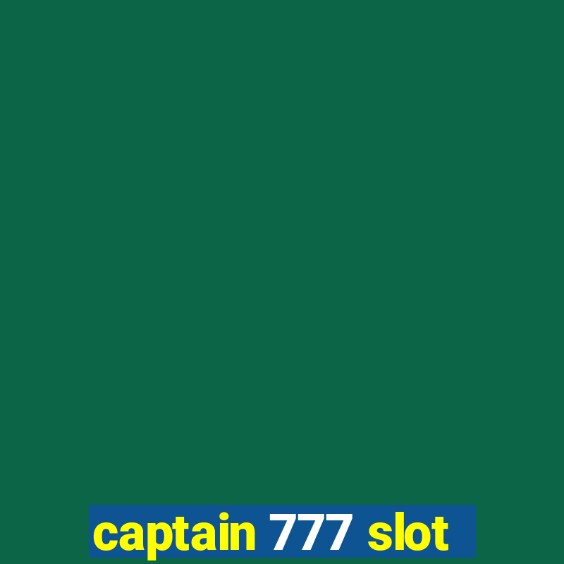 captain 777 slot