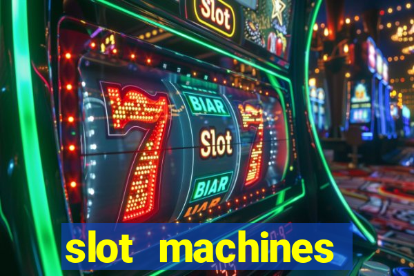 slot machines online gambling