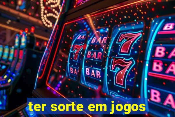 ter sorte em jogos