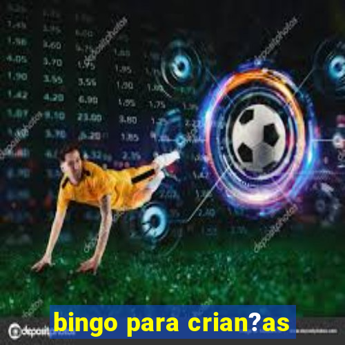 bingo para crian?as