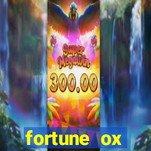 fortune ox horários pagantes