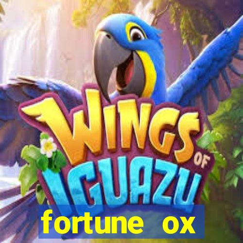 fortune ox horários pagantes