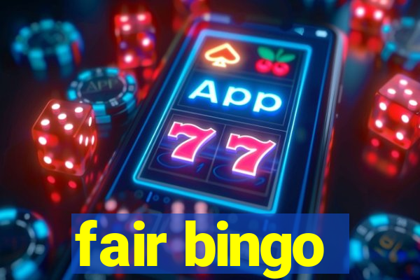 fair bingo