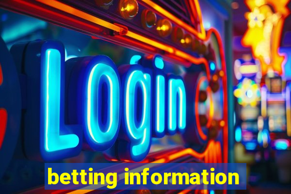 betting information