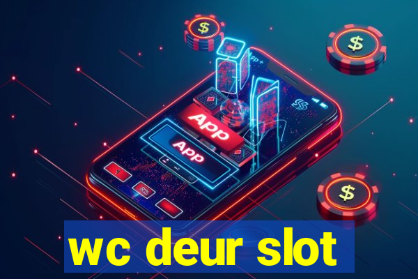 wc deur slot